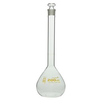 柴田科学/SIBATA 容量瓶，1-8654-27-57 200ml，A级，白色，附中文校准证书 售卖规格：1个