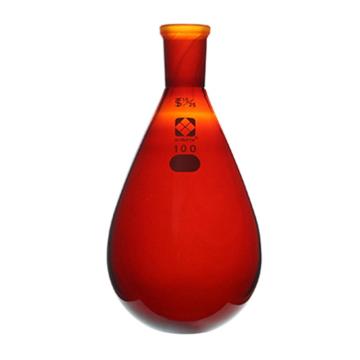 柴田科学/SIBATA 通用磨口茄型烧瓶(茶褐色）15/25，3-5919-043-5919-04 售卖规格：1个