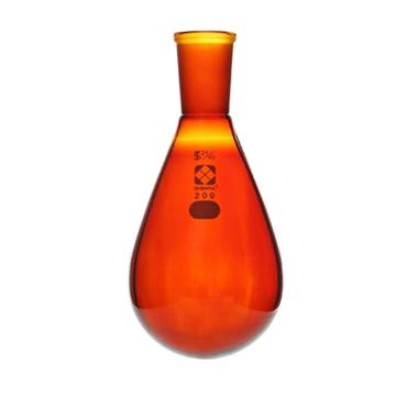 柴田科学/SIBATA 通用磨口茄型烧瓶(茶褐色) 24/40 200ml，3-5921-05 售卖规格：1个