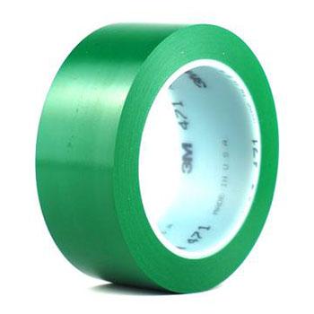 3M 聚氯乙烯胶带，471-48mm×33m-绿 售卖规格：1卷