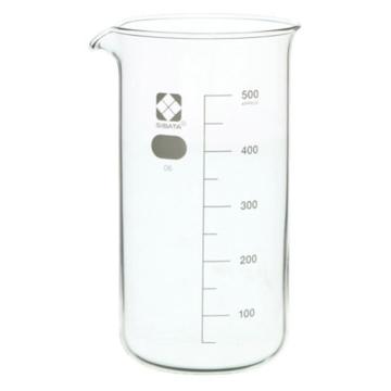 柴田科学/SIBATA 高型烧杯(SIBATA) 010040-500A，4-2830-05 售卖规格：1个