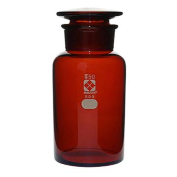 柴田科学/SIBATA 广口试剂瓶(SIBATA) 茶色，4-5032-05 售卖规格：1个