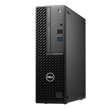 戴尔/DELL 台式机套机，Optipiex 3000塔式 i3-12100/8G/256G+2T/23.8英寸/集显/WIN11专业/含三年上门 售卖规格：1套