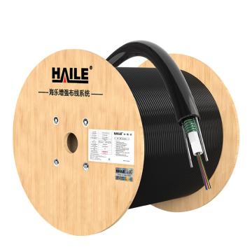 海乐 4芯单模室外铠装光纤光缆 中心束管式GYXTW-4b1.3，HT210-4S （多卷整条发货） 售卖规格：100米/卷