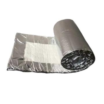 国瑞 单面包边铝箔硅酸铝针刺毯，单面包边，128kg/m3，7200*610*20mm 耐温1000℃ 售卖规格：1卷