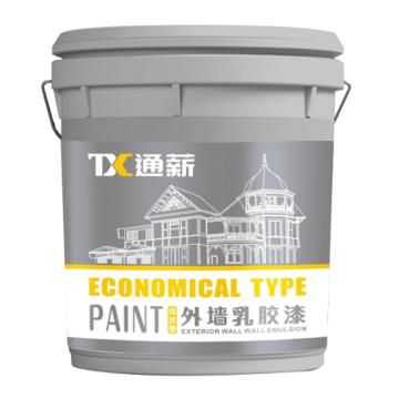 通薪/TX 经济型外墙乳胶漆，经济型外墙乳胶漆，白色，20kg/桶 售卖规格：20公斤/桶