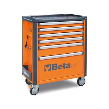 百塔/Beta C37/6-O-6抽工具车，37000061 橙色 售卖规格：1台