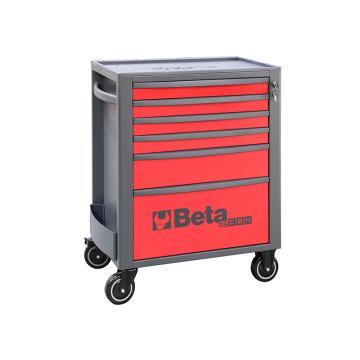 百塔/Beta RSC24/6-R-6抽屉工具车，24004063 红色 售卖规格：1台