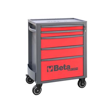 百塔/Beta RSC24/5-R-5抽屉工具车，24004053 红色 售卖规格：1台