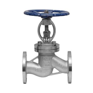 百普阀门 304不锈钢截止阀，J41W-25P DN25 法兰连接 售卖规格：1台