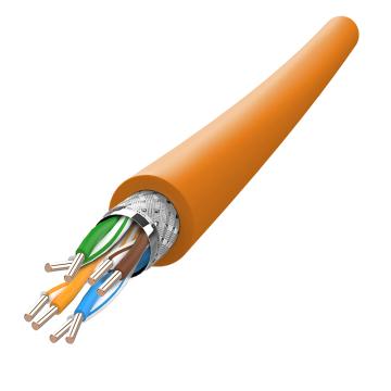 兆龙 工业PVC屏蔽千兆网线，ZL5209013 橙色，20米 CC-Link IE SF/UTP 4x2x24AWG/1 橙色 售卖规格：20米/根