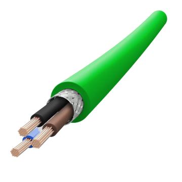 兆龙 兆龙工业PVC屏蔽拖链电缆，ZL5416014 绿色，50米 416 CY 3x0.3mm² 绿色，50米 售卖规格：50米/根