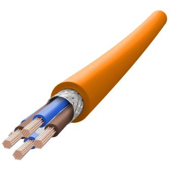 兆龙 兆龙工业PVC屏蔽拖链电缆，ZL5416062 橙色，100米 416 CY 2x1mm² 橙色，100米 售卖规格：100米/根