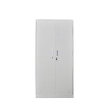 臻远 两门更衣柜，ZY-NW-19 900宽*500深*1850高 厚度0.6mm 灰白色 售卖规格：1个