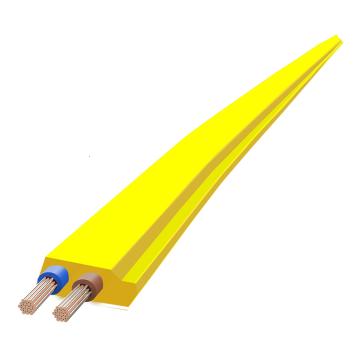 兆龙 工业PVC总线，ZL5107007 黄色，100米 AS-Interface 2x1.5mm² 黄色，100米 售卖规格：100米/根