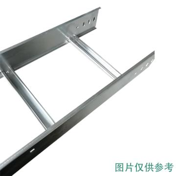巨尔达 304不锈钢加强型梯式桥架，JED-GAT-701172H，宽400×高200×厚1.5mm 2米/根