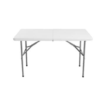 臻远 折叠长条桌便携式折叠餐桌会议桌，ZY-XDY-02 1220*610*740mm 白色 售卖规格：1张