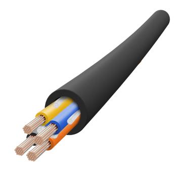兆龙 非屏蔽铜芯聚氯乙烯绝缘护铜线软电缆，ZL5502058 黑色 RVV-300/500V-2×0.75mm2-PVC-黑色 售卖规格：200米/根
