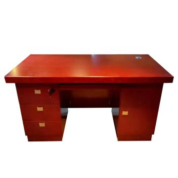 臻远 办公桌木质贴皮油漆办公桌经理桌，ZY-XBGZ-28 1.6米 售卖规格：1张