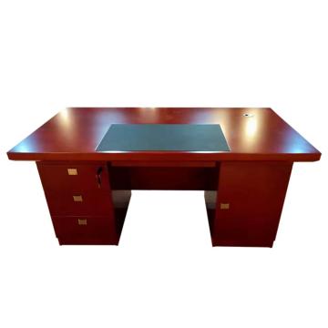 臻远 办公桌木质贴皮油漆办公桌经理桌，ZY-XBGZ-29 1.4米 售卖规格：1张