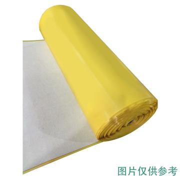 哈德威 PVC地面保护膜，18丝+140克硬烫棉 50平米/一米宽/卷 无印字标准款