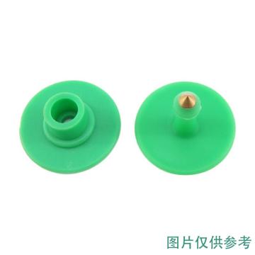 正城 圆形耳标动物耳标，SL-YXRB，绿色，随机编码 售卖规格：100对/包