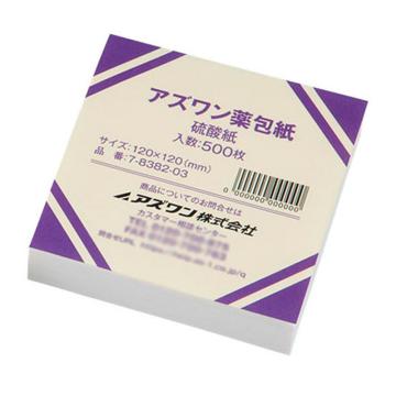 亚速旺/Asone 称量纸(收缩包装) 硫酸纸大 1包(500片)，7-8382-03 售卖规格：1包