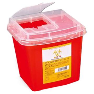 亚速旺/Asone 方形锐器盒 红色 5L，8-7221-43 售卖规格：1个