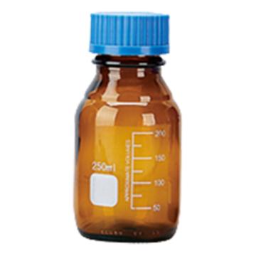 亚速旺/Asone 经济型螺口试剂瓶(棕色) 250ml(70个/箱)，CC-4330-52 售卖规格：1箱