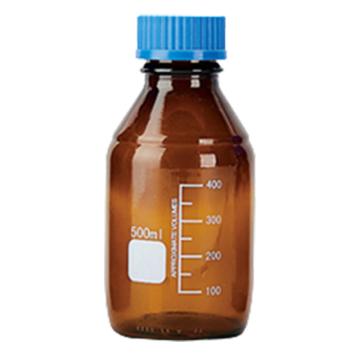 亚速旺/Asone 经济型螺口试剂瓶(棕色) 500ml(48个/箱)，CC-4330-53 售卖规格：1箱