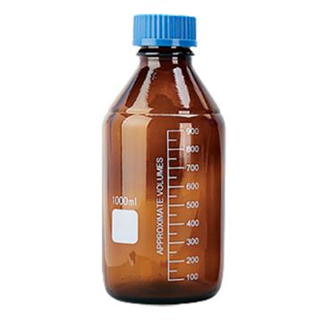 亚速旺/Asone 经济型螺口试剂瓶(棕色) 1000ml(30个/箱)，CC-4330-54 售卖规格：1箱