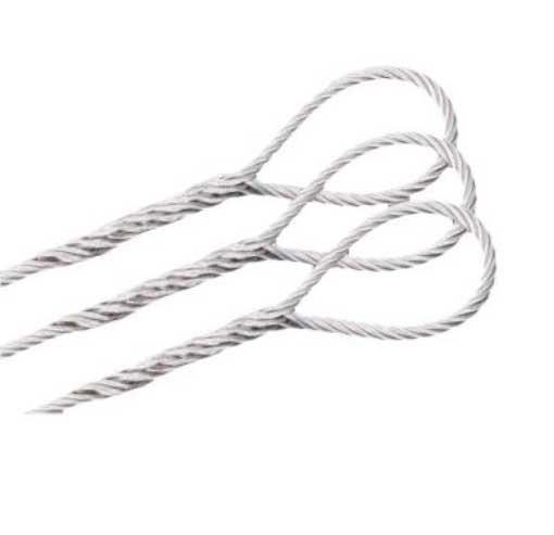 Raxwell 插编钢丝绳套,Φ26,5米 麻芯