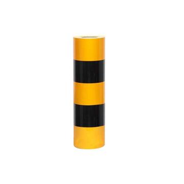安赛瑞 加厚防撞反光贴膜，120cmx50m黄黑色，1H00130 售卖规格：1包