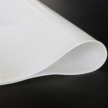爱柯部落 耐高温透明硅胶垫，迪士B型 2mm硅胶垫半透明白色，1*10m *2mm