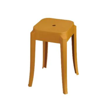 埃珂珅 塑料凳凳子，FC-209-黄色 方凳 售卖规格：1把
