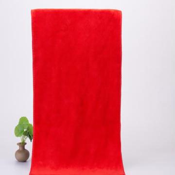金之泉 无尘毛巾，30*60cm 红色 售卖规格：1条