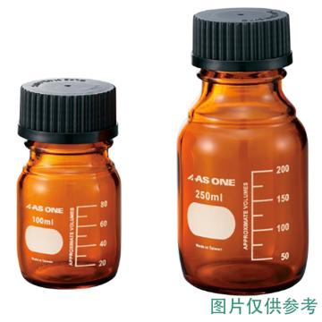 亚速旺/Asone 玻璃瓶 茶褐色 500ml，4-934-03 售卖规格：1个