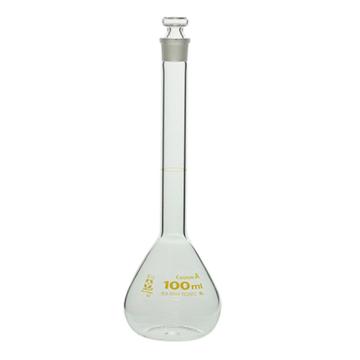 柴田科学/SIBATA 容量瓶，1-8654-26 100ml，A级，白色 售卖规格：1个