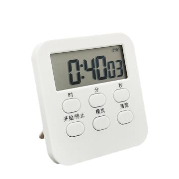 西域推荐 数字电子计时器厨房计时器，白色 售卖规格：1个