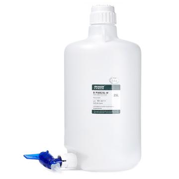 比克曼生物 塑料放水瓶/桶（下口瓶），白盖，25L，4个/箱，110412016 售卖规格：1个