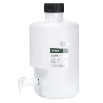 比克曼生物 塑料放水瓶/桶（下口瓶），黑盖，10L，110412012 10个/箱 售卖规格：1个