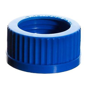垒固 GL45开孔瓶盖（孔径37mm），W-020811 蓝色，GL45螺纹口，开口37mm 售卖规格：1个