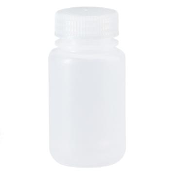 比克曼生物 塑料广口耐高温透明试剂瓶，PP，125mL，110405054 50个/袋，10袋/箱 售卖规格：1个