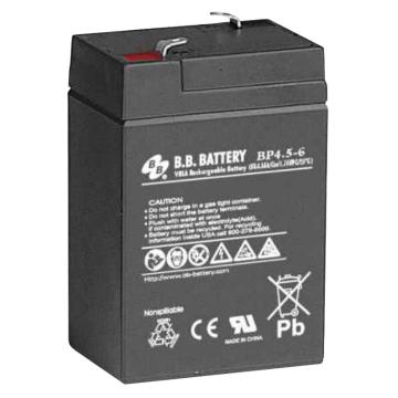 美美/B.B 铅酸蓄电池，BP4.5-6 (如需配线提前沟通) 售卖规格：1台