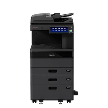 东芝/TOSHIBA 彩色复合机，FC-3025AC 自动输稿器+双纸盒+工作台 A3双面打印复印扫描 售卖规格：1台