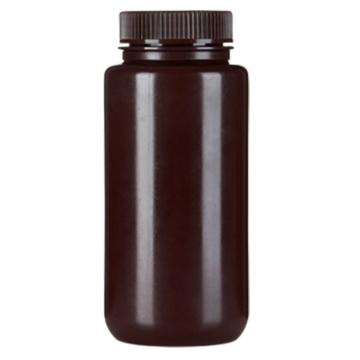 比克曼生物 HDPE塑料广口耐低温试剂瓶，500mL，棕色，12个/袋，10袋/箱，110405017 售卖规格：1个