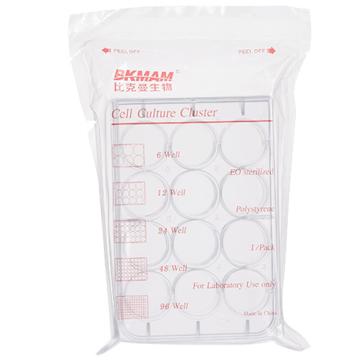 比克曼生物 细胞培养板，12孔有盖，1个/袋，200袋/箱，110303006 售卖规格：1个