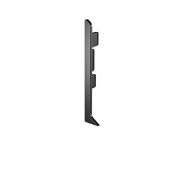 哈德威 铝合金卡扣踢脚线配件：左堵头，80mm，下单备注颜色 售卖规格：1个