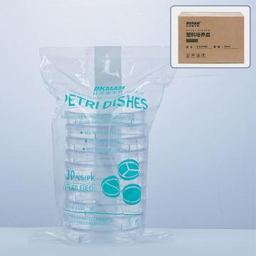 比克曼生物 一次性塑料培养皿，90mm，3分格（纸塑袋装），110301023 10个/袋 售卖规格：10个/袋