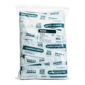 比克曼生物 1mL塑料滴管（纸塑独立包装），120支/包，10包/箱，110205009 售卖规格：1包